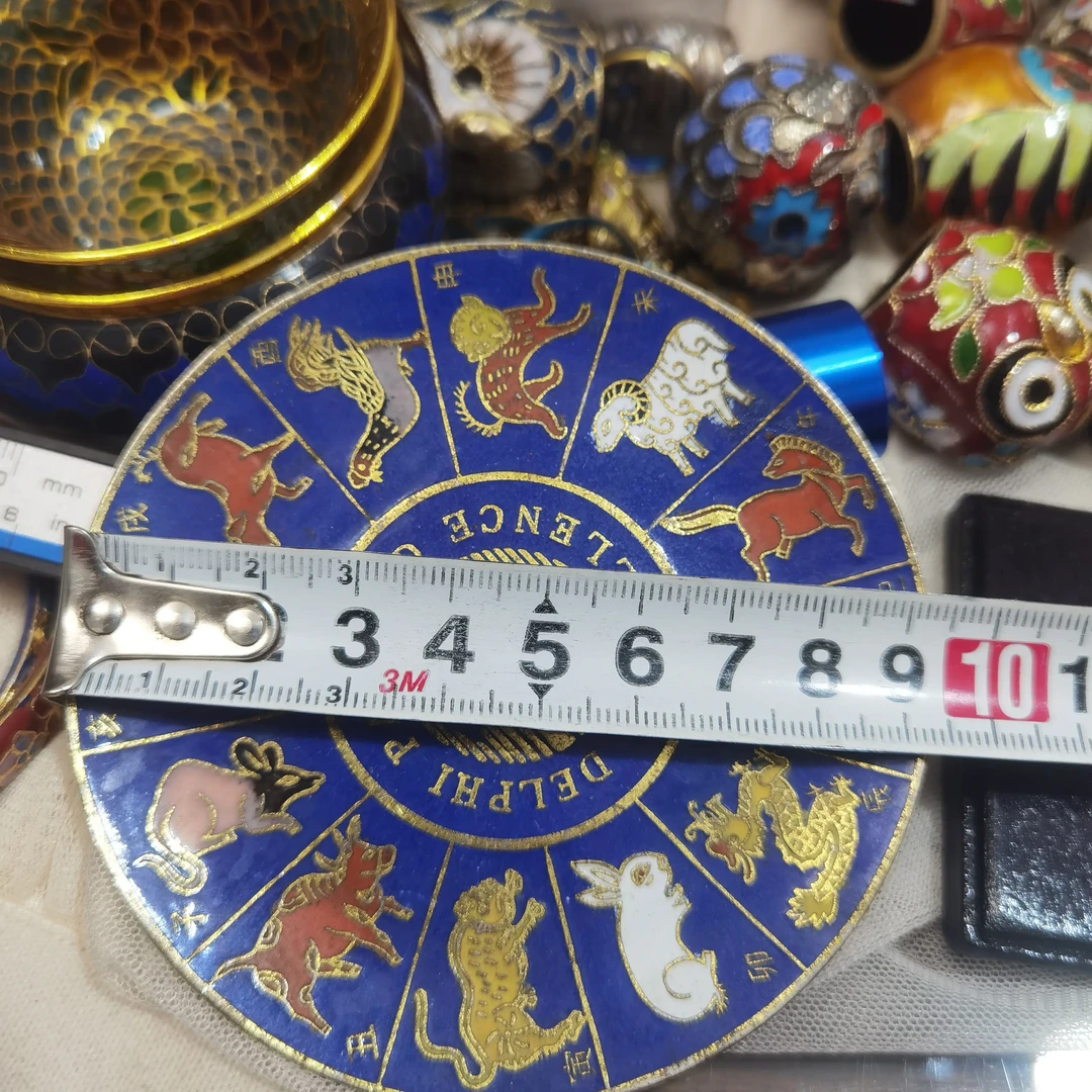 非物质文化遗产景泰蓝小盘