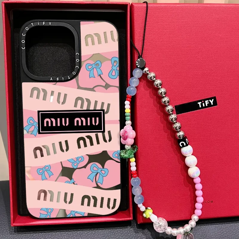 CASETi联名MIUMIU爱心适用iPhone17promax壳16/15/14/13防摔11/12