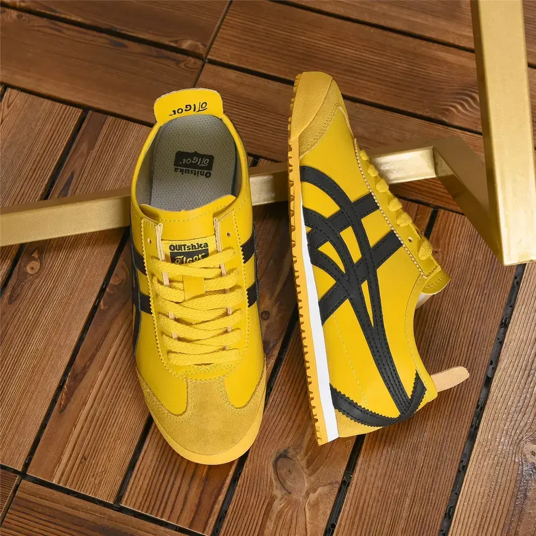 莆田高版本李小龙百搭虎冢鞋运动鞋休闲男女鞋阿甘德训时尚情侣鞋