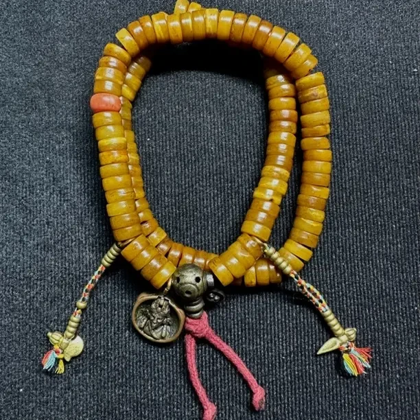 男女念珠文玩藏式风格手持108颗足数灵骨珠