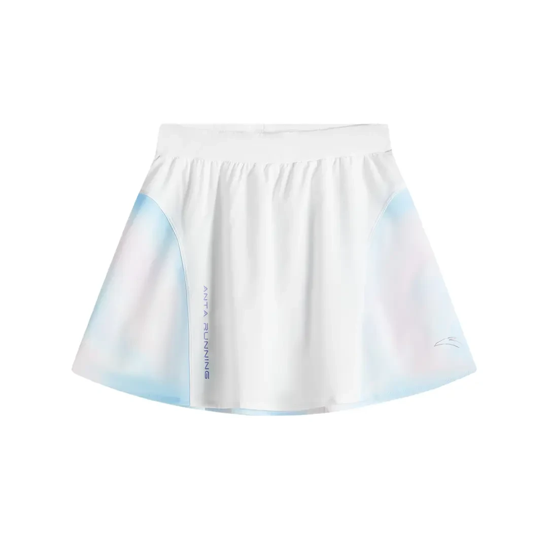 【女童专享价】安踏儿童女大童百褶裙拼接半身裙休闲裙子