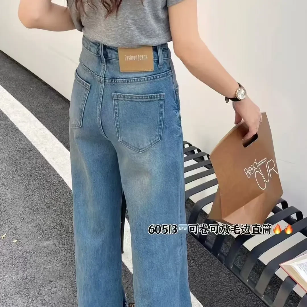 时尚高腰阔腿裤展现复古现代独特风格