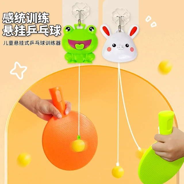 悬挂乒乓球训练器家用防近视儿童亲子锻炼手眼协调感统训练器回弹