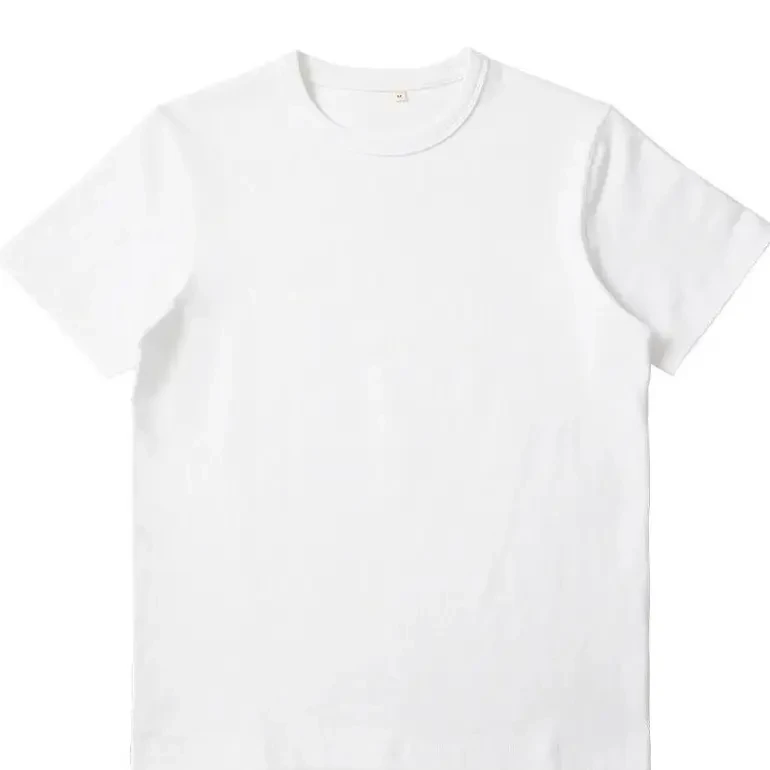 学生白织带简约情侣T恤圆领情侣短袖运动上衣夏季