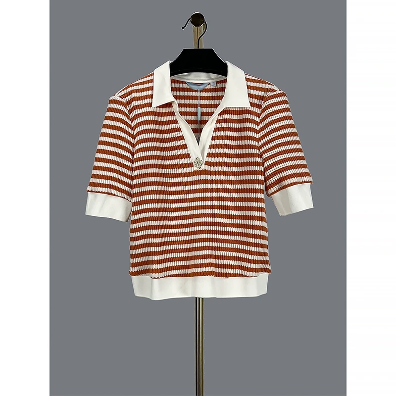 春夏新款时尚休闲上衣 香24108A