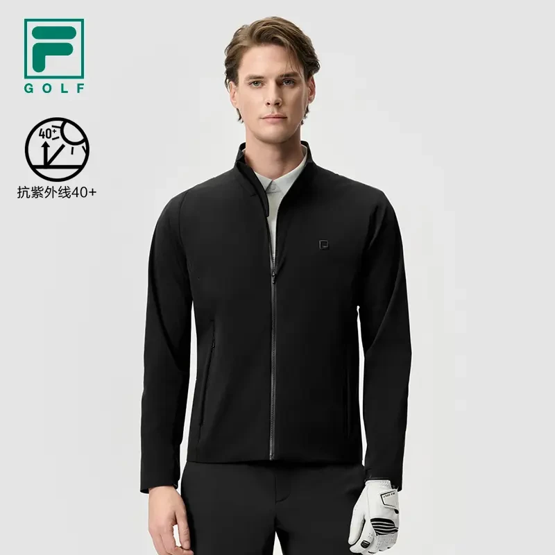 Fila/斐乐男子【高尔夫】抗紫外线防晒运动外套百搭户外A11M525724F