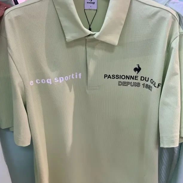 海外 乐卡克男士夏季高尔夫短袖T恤透气速干吸湿排汗