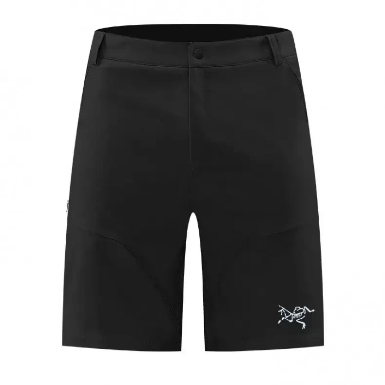 鸟家高品质刺绣新款夏季户外运动休闲冰感男士五分裤短裤速干裤潮