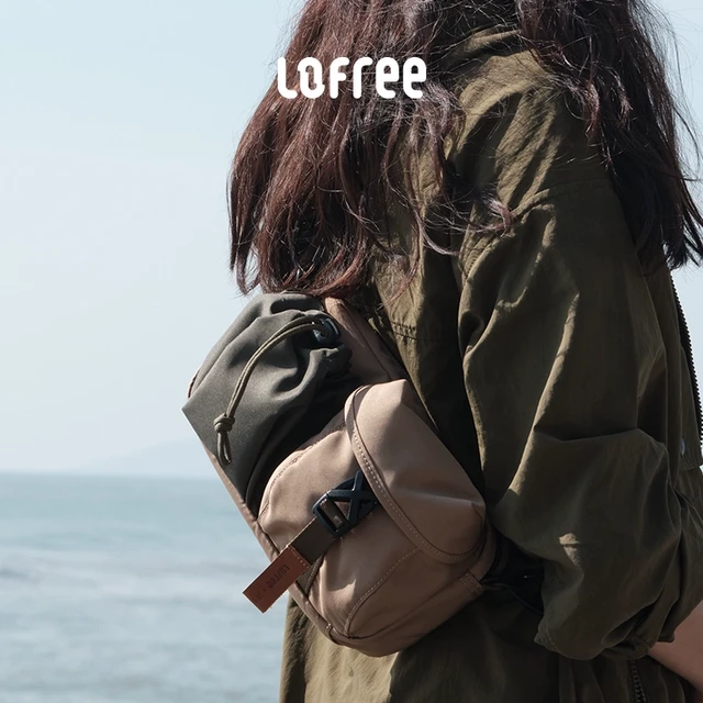 Lofree洛斐2025新款斜挎包女小众设计感日系男士单肩户外手机小包
