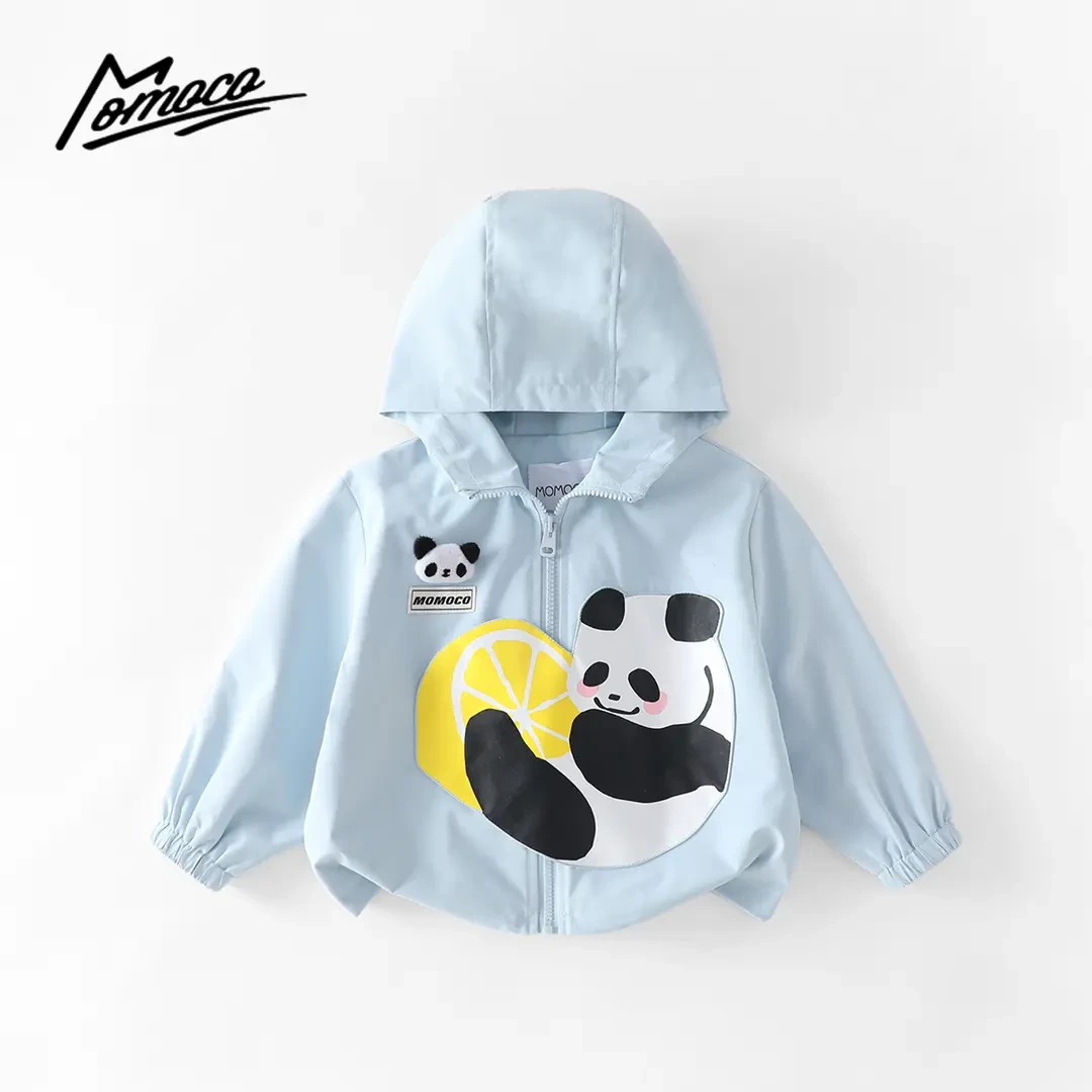 MOMOCO童装春秋季男童国风可爱韩版春装时尚外套77130107068