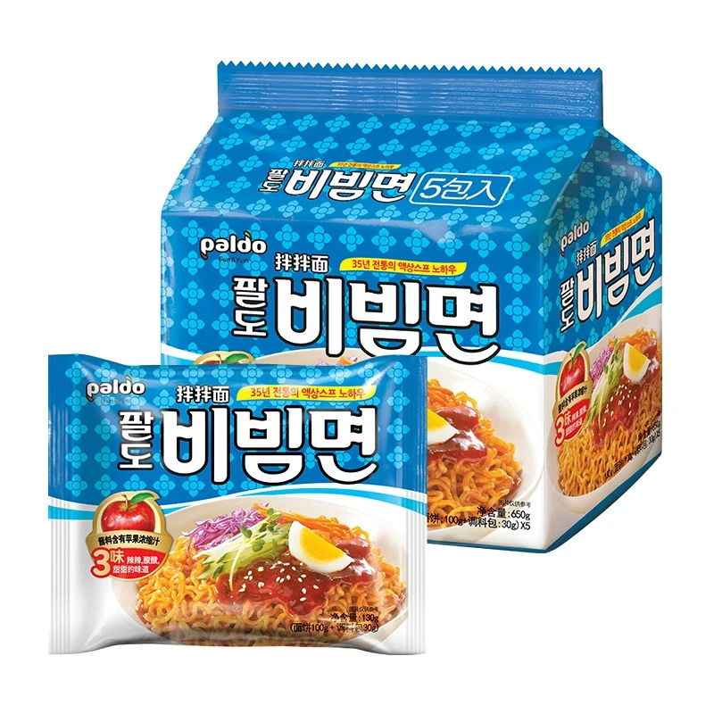 韩国原装进口八道拌面