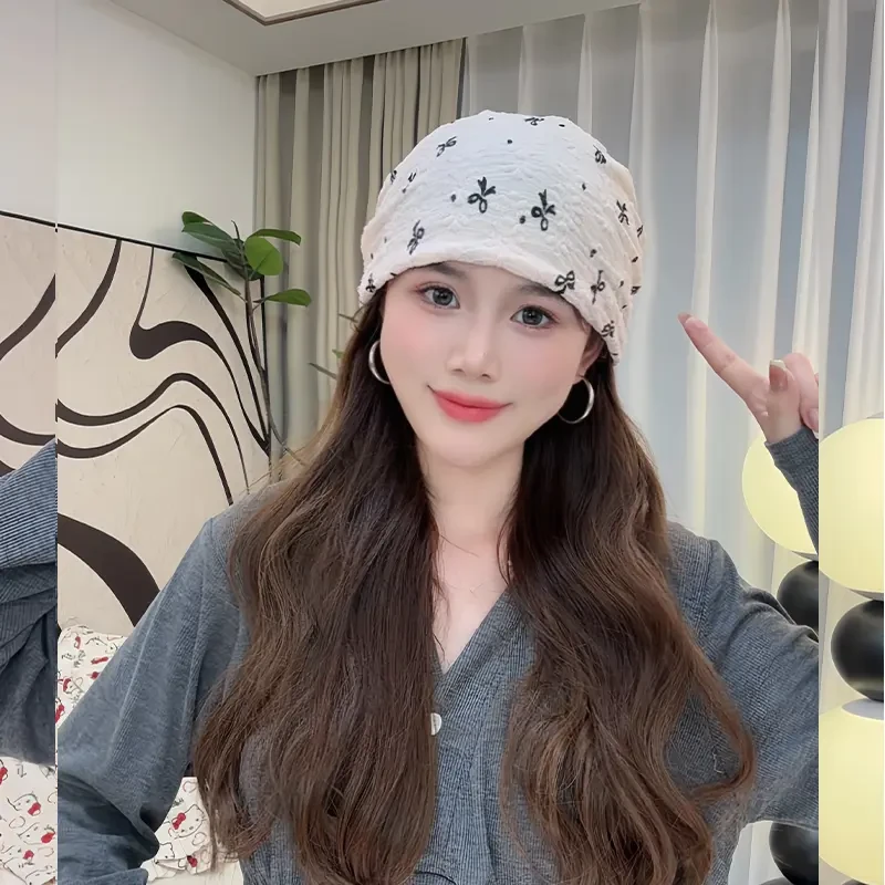 产妇月子帽孕妇坐月子时尚包头帽秋季薄款产后堆堆帽护头帽G466