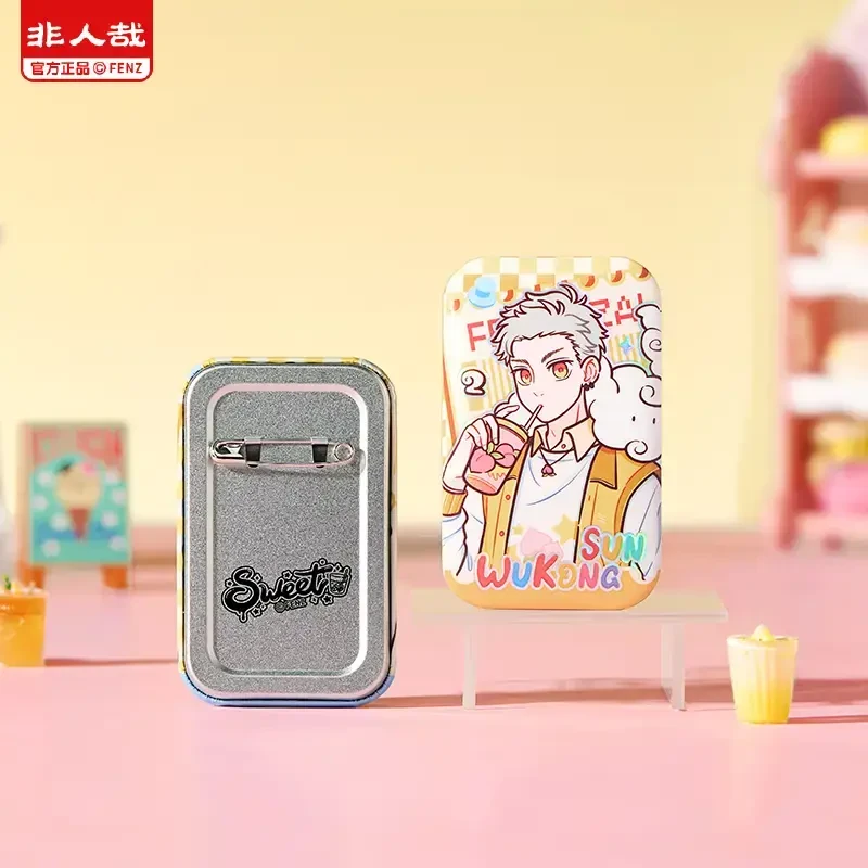 非人哉-半糖微甜系列【直播帮拆】马口铁徽章动漫卡通吧唧盲盒