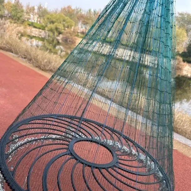 升级齿轮油拉丝大飞盘式手抛网加粗链条结实耐用户外捕鱼易抛撒网