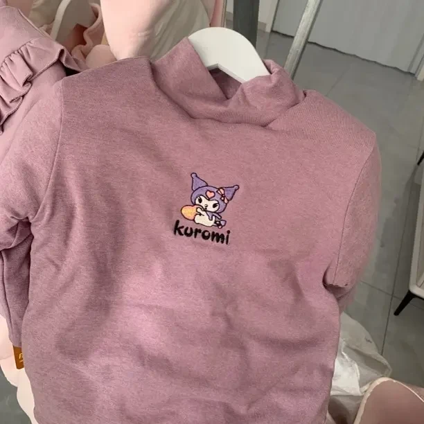 蚕丝油画印花保暖打底上衣