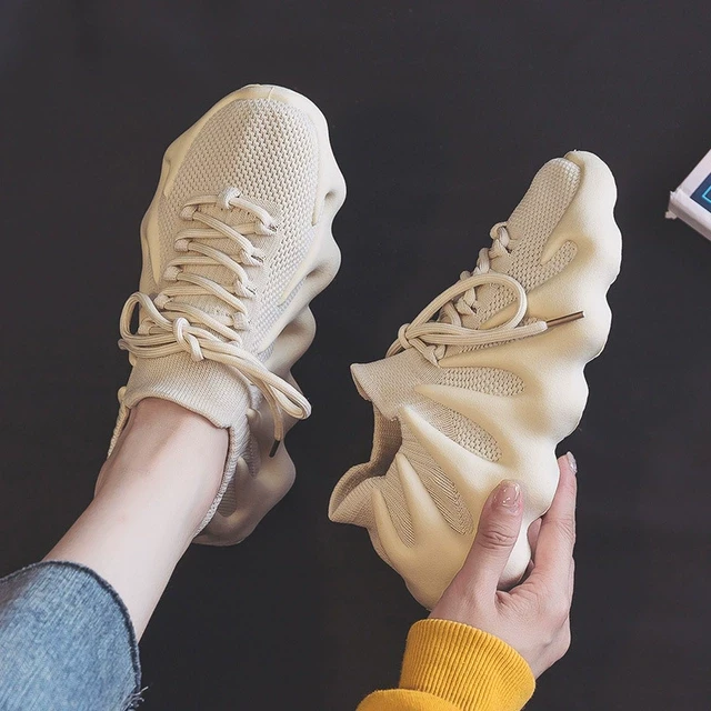 【七天免费试穿】小火苗八爪鱼鞋女2025夏季跑步运动椰子网鞋潮鞋