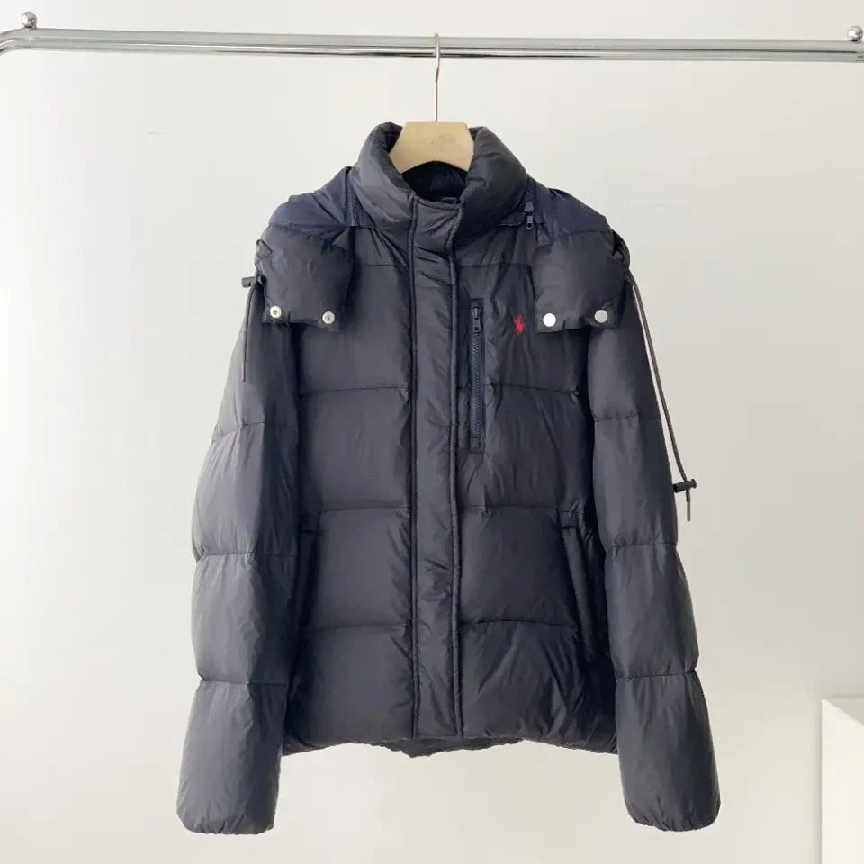 小马经典宽松羽绒夹克羽绒服