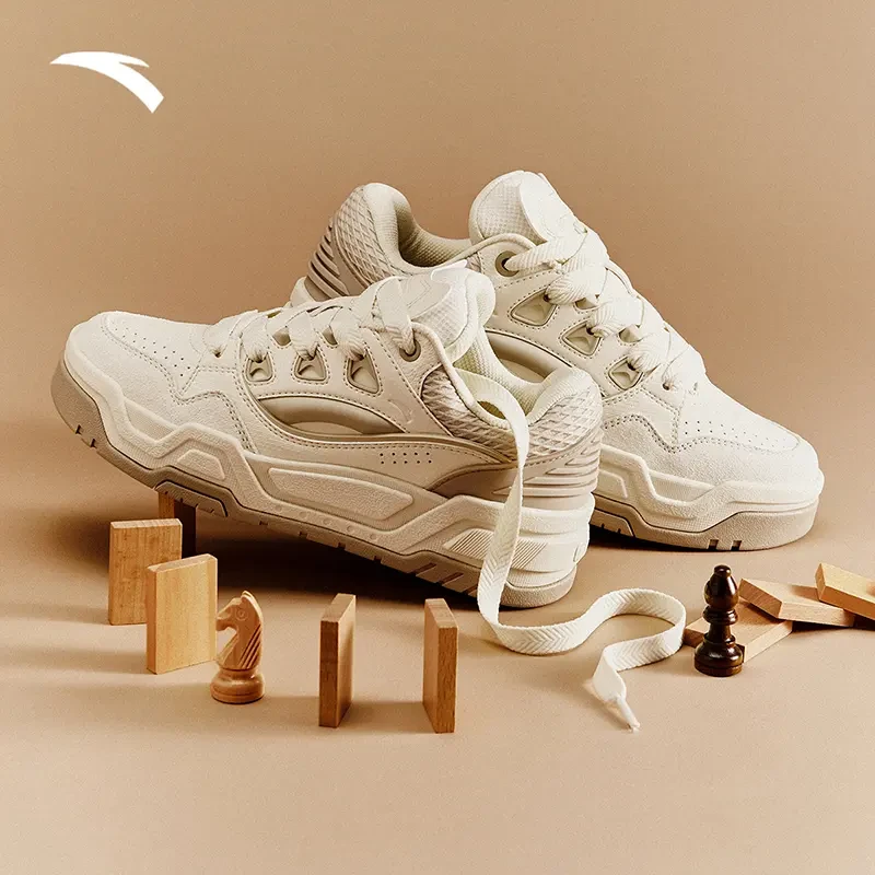 安踏男子ins风百搭经典复古潮流2024年秋季新款休闲鞋912448088