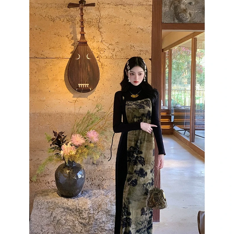 [WALKINDARK]人手一件黑色仿绵羊绒百搭高领长袖针织内搭毛衣打底