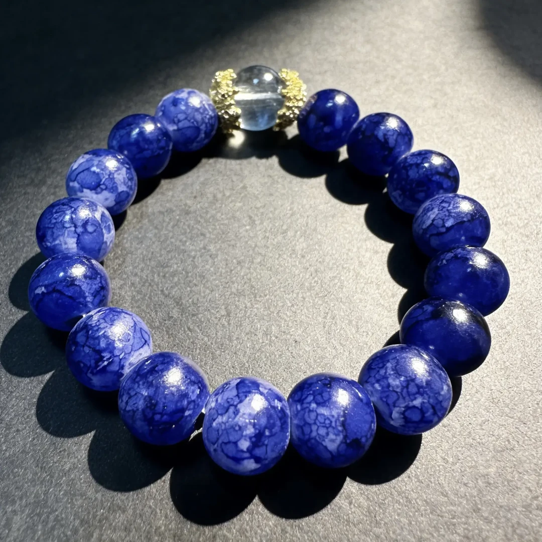 手链 清绿圆珠手链 思远珍品甄选手串