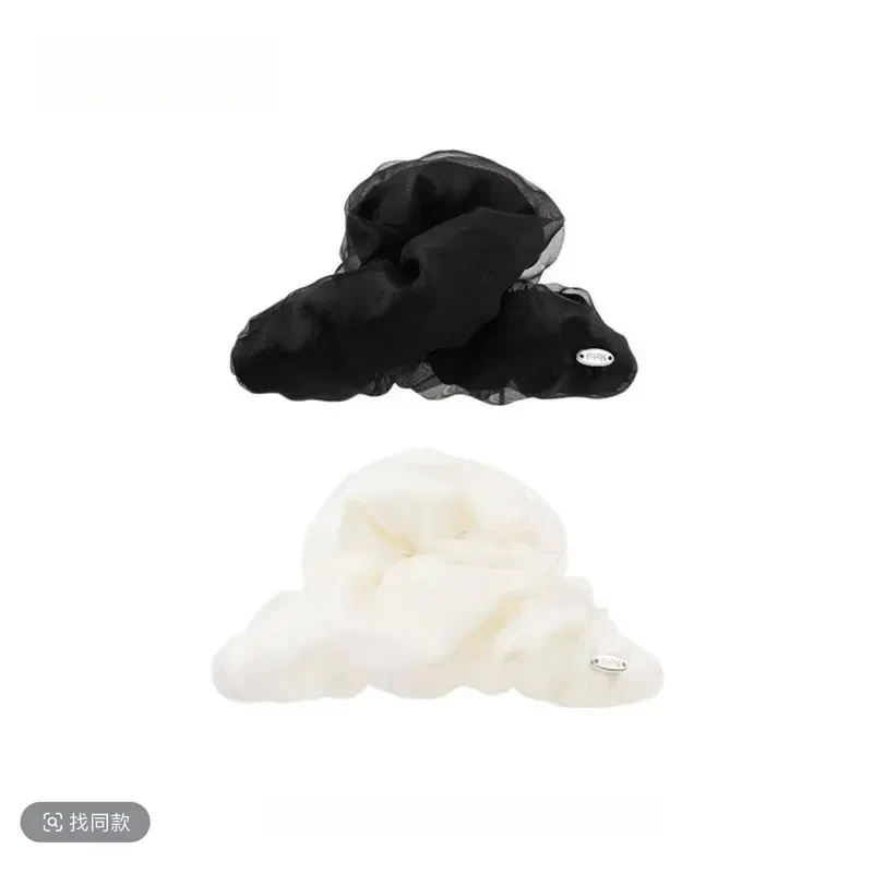 【双色流光】轻奢闪光褶皱小抓夹气质网红发夹女时尚百搭发饰发卡j