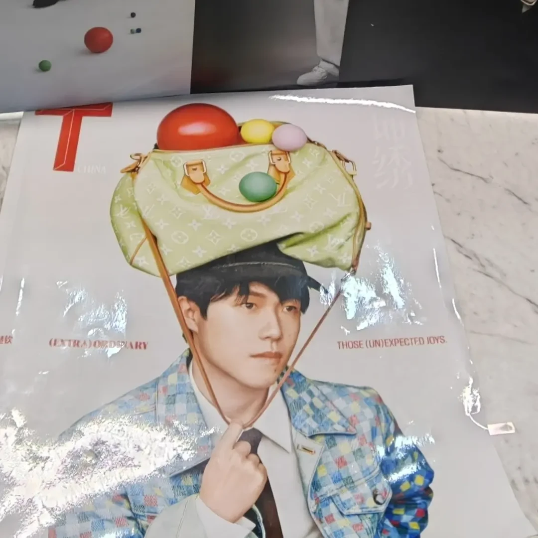 王楚钦封面 T锦绣中文版杂志 赠小卡 切页 时尚期刊 明星写真