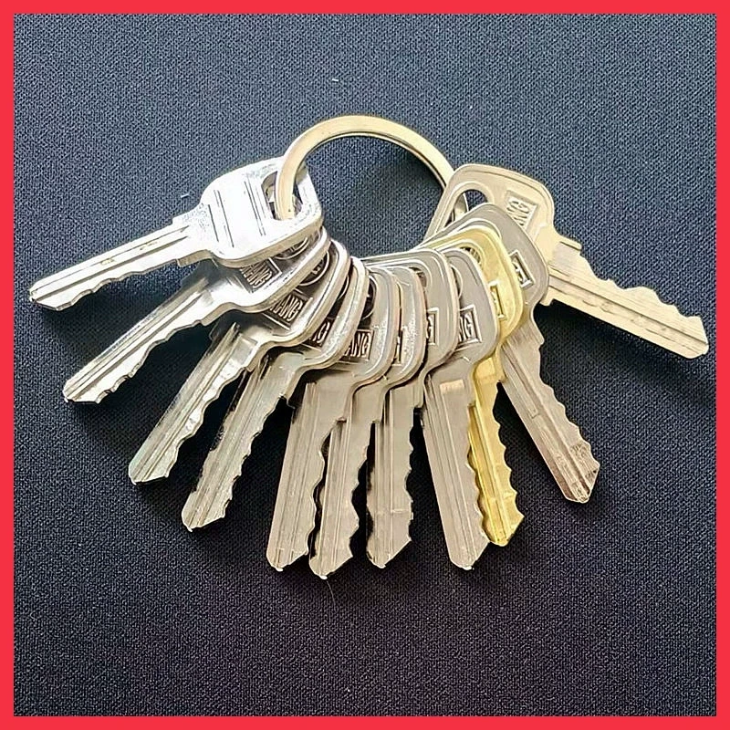 物业锁芯钥匙管道井电井水表水电房防火门弱电间通用水井房钥匙