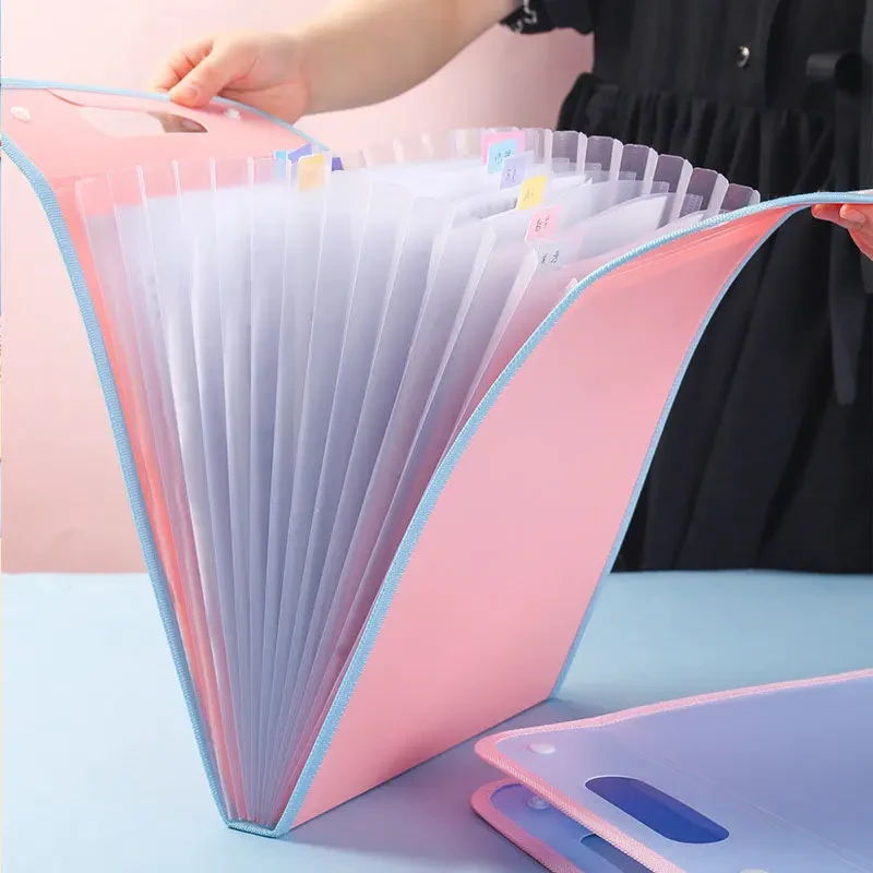 【国货之光】手提试卷袋文件夹竖式设计大容量整理资料