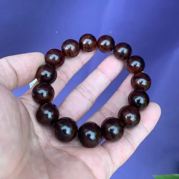 1.5海黄手串霸王岭葡萄紫铁矿料（同料多样性发一）