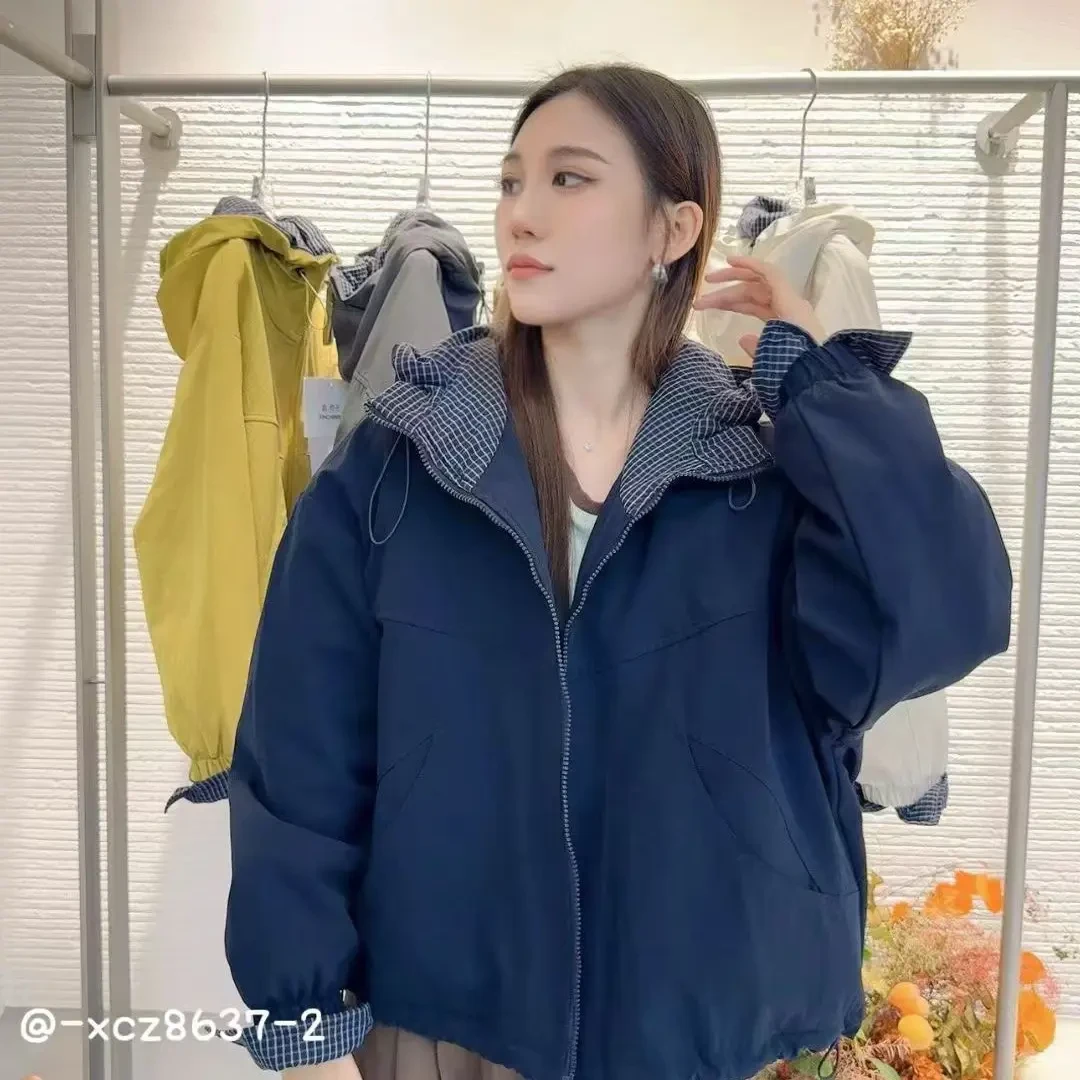 景景家 加棉加厚休闲洋气款外套