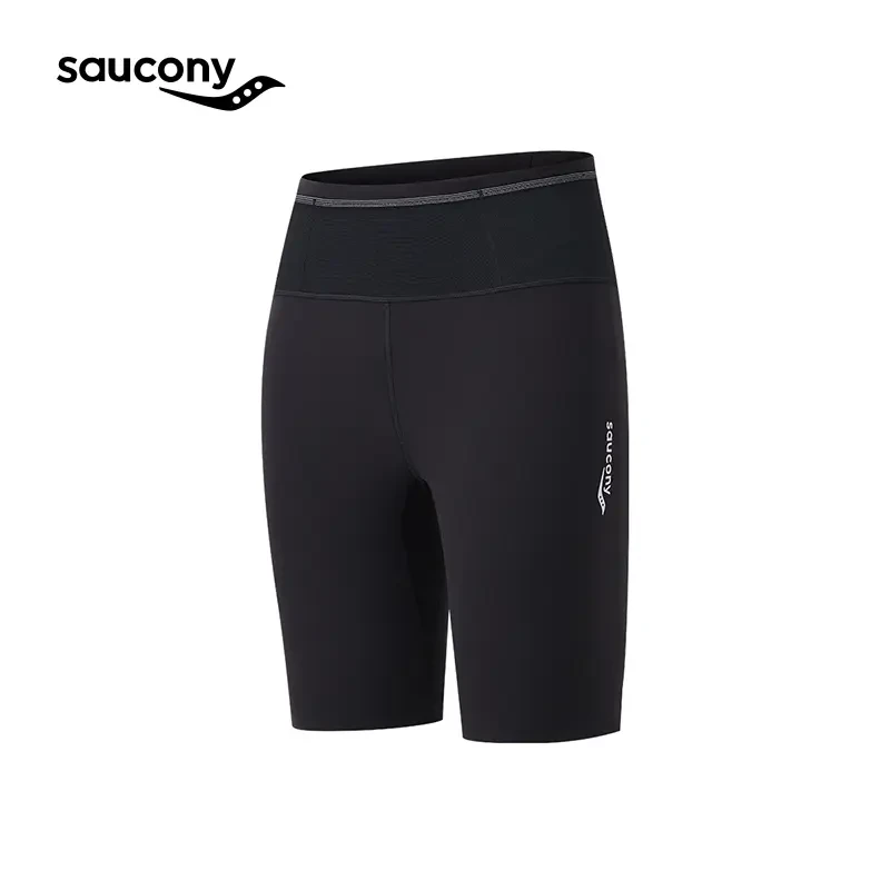 Saucony索康尼官方夏季男子专业跑步运动健身裤四分通勤紧身短裤