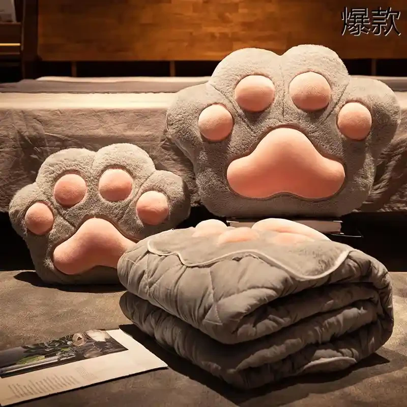 卡通车载抱枕被子两用办公室午睡枕头空调毯子二合一午休汽车靠枕