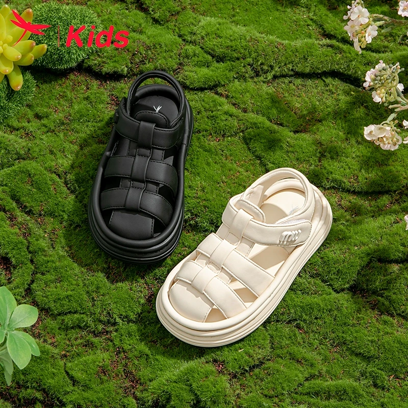 红蜻蜓女童鞋子儿童运动凉鞋包头2025新款夏款夏季宝宝小女孩软底