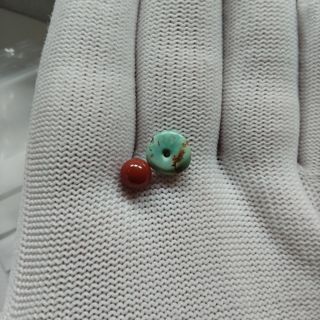 天然原矿南红配饰