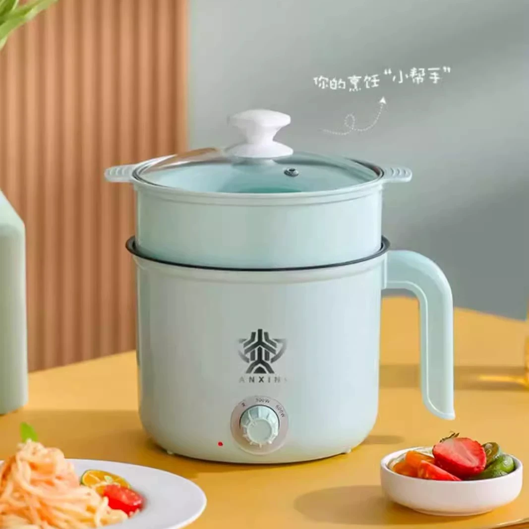 德国电煮锅多功能家用小锅宿舍煮面电热火锅小型迷你泡面