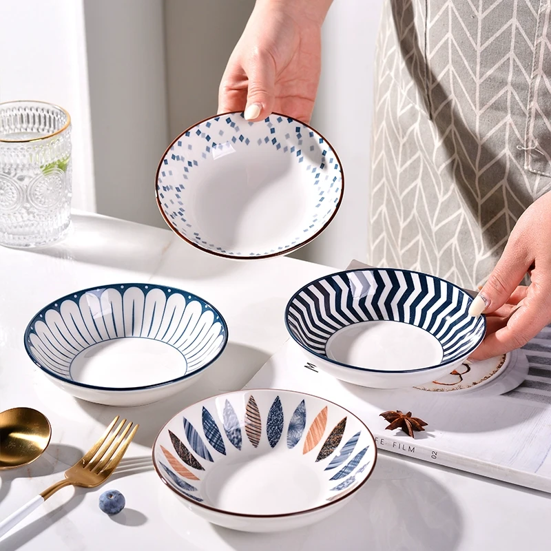 日式陶瓷吐骨碟家用食品级高端新款精致桌面垃圾盘小盘子碟子餐具