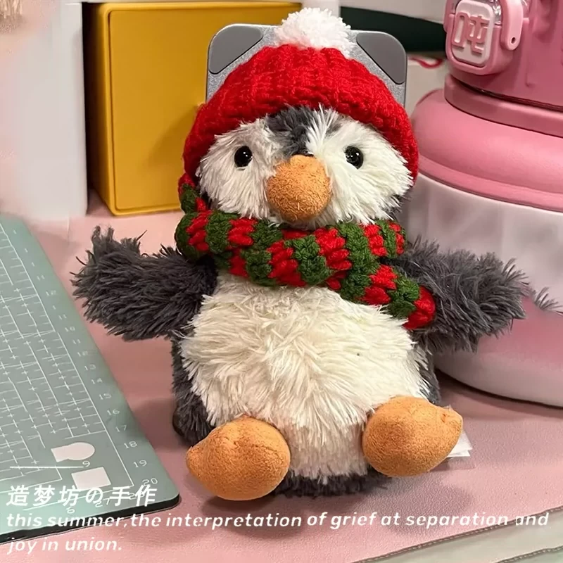 jellycat花生企鹅衣服圣诞节11cm23配饰娃衣帽子围巾挂件玩偶公仔