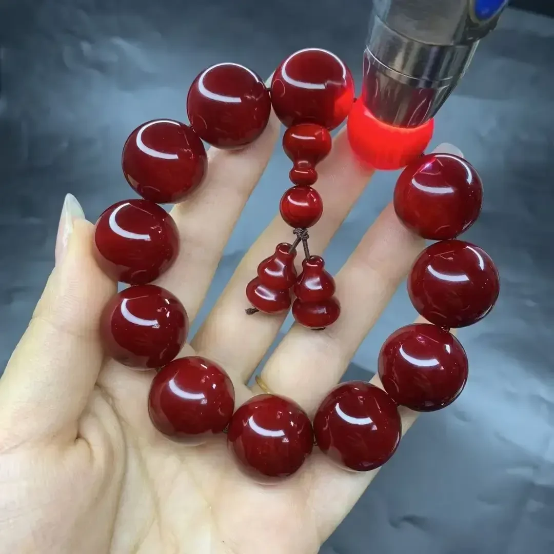 琥珀老树王冰种血人生2.0单圈