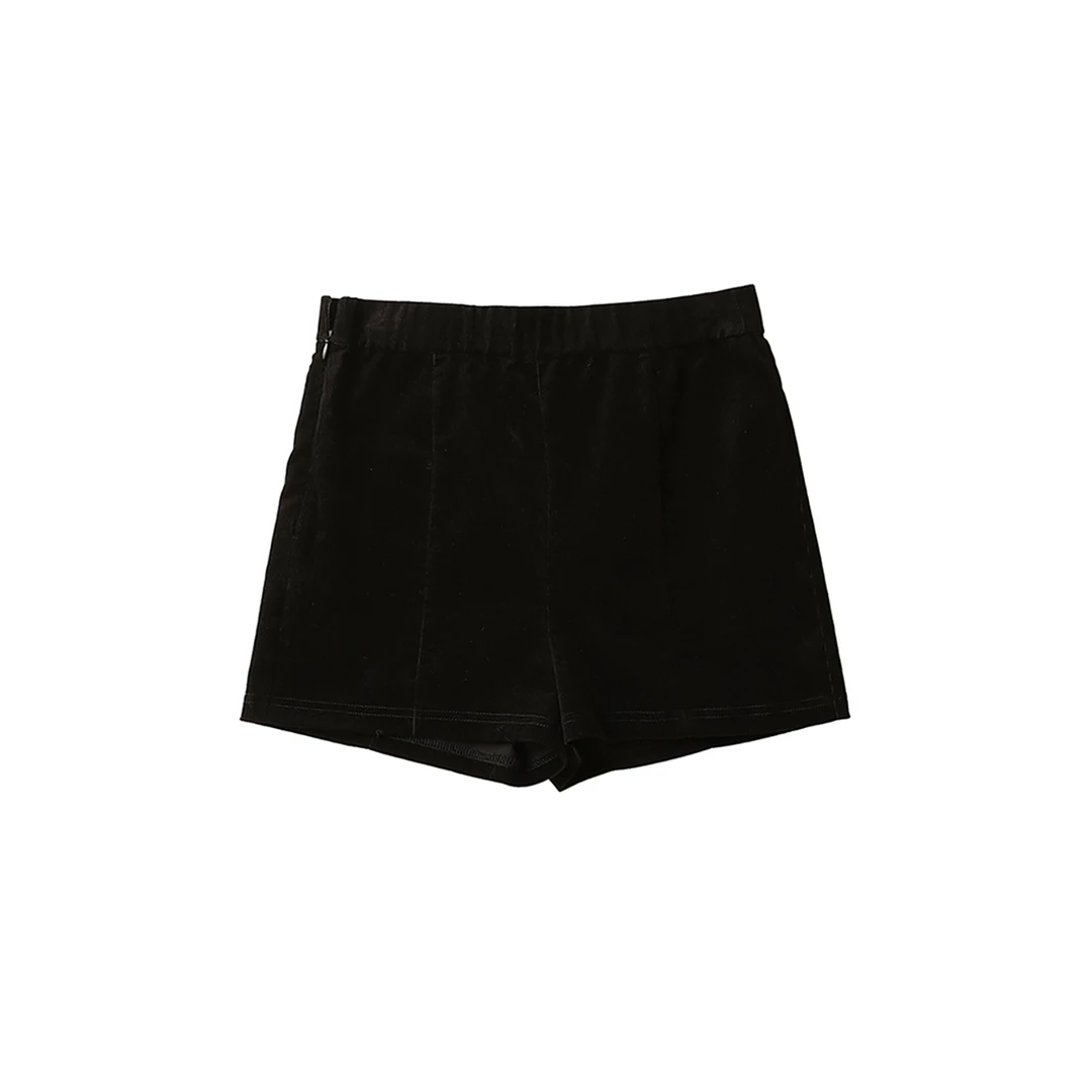 ICE DUST设计师品牌 高腰松紧短裤 显瘦百搭 DSC买手店 BY5L11003