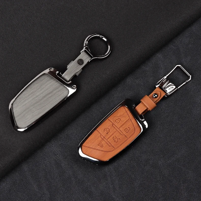 适用凯迪拉克ct5钥匙套xt5/xt4/xt6壳xts/ct6锐歌atsl/srx包ct4扣