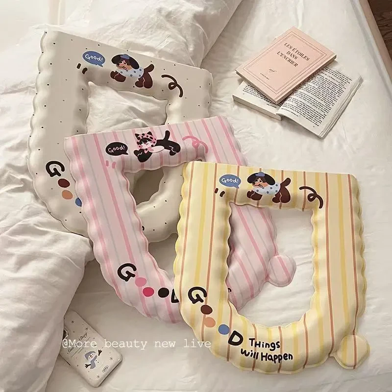 可爱卡通马桶垫春夏可擦洗马桶圈家用卫生间坐便器垫子四季马桶jx