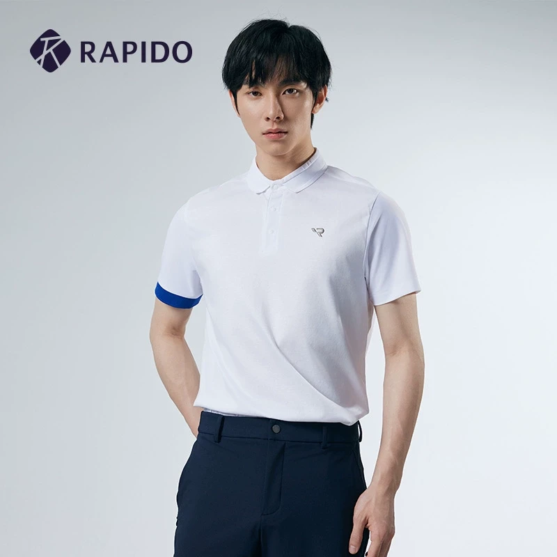 Rapido睿必度春夏男GOLF POLO休闲运动短袖T恤雳霹道CN4242Z23