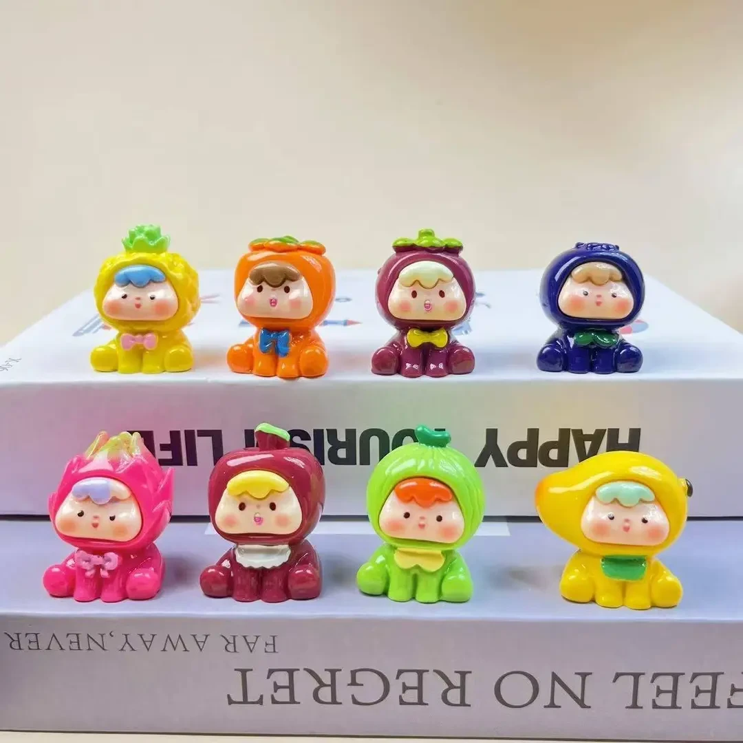 【直播拆】四代实色水果崽崽玩具摆件客厅摆件呆萌可爱