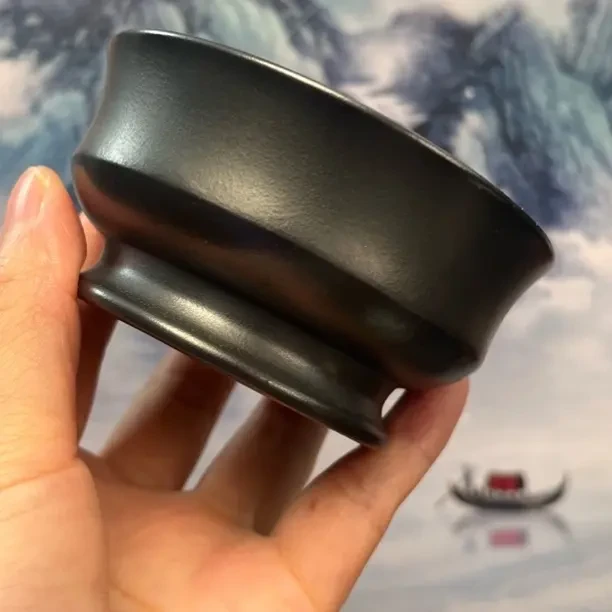 宜兴紫砂石黄光杯素器手工主人杯茶具茶器品茗杯