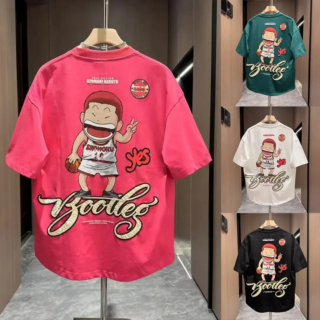 男童短袖t恤2025新款儿童休闲运动上衣百搭中大童男孩夏款半袖潮t