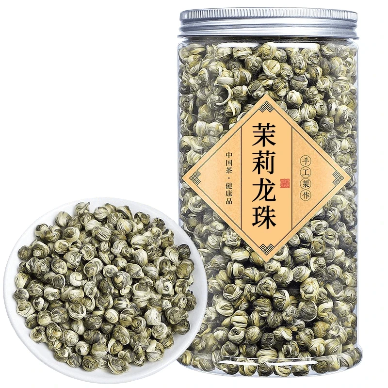 （一级）2025新茶茉莉花茶茉莉龙珠茶叶龙珠浓香香珠大白毫绣球罐装