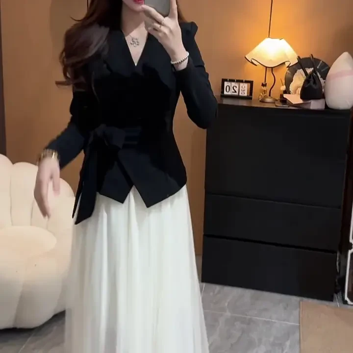 2025夏季新款时尚显瘦气质女士网红休闲两件套