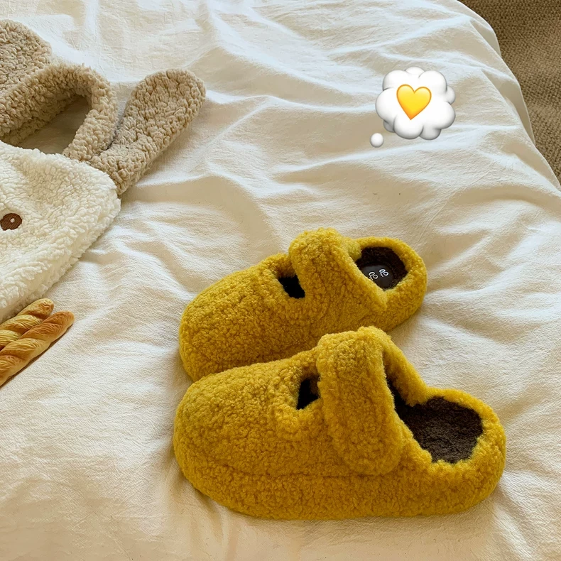 平底温柔舒适毛毛鞋女外穿2025秋冬新款仙女风加绒一字玛丽珍棉鞋