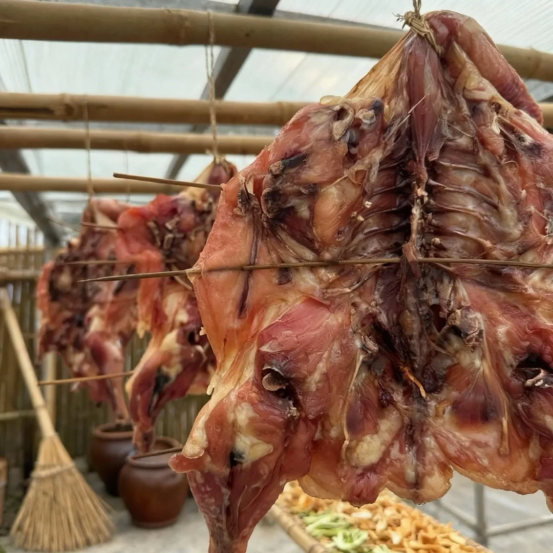 食出腊鸡 封开杏花风干腊鸡腌制
