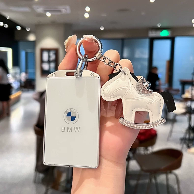 适用宝马5系卡片钥匙套3系4系7系X1X5壳nfc扣高级x3五系新款2025